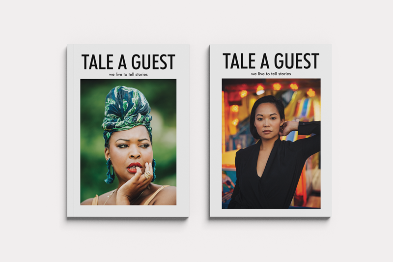 Tale-a-Guest Magazine covers